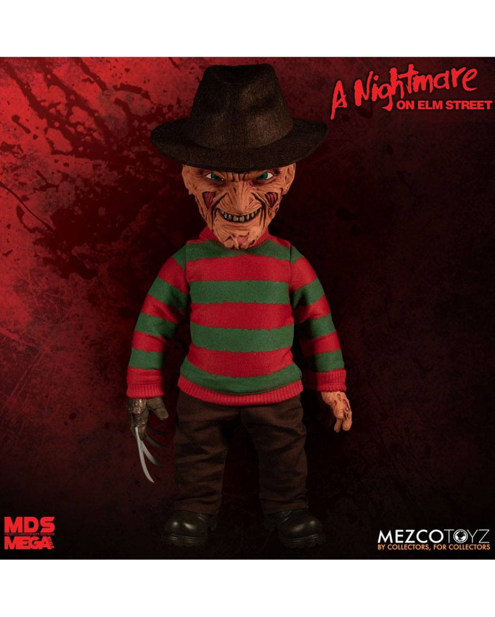 A Nightmare on Elm Street Freddy Krueger Actionfigur mit Sound 38cm