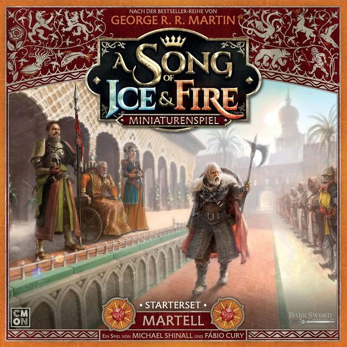 A Song Of Ice And Fire Martell Starter Set (Deutsch) CMON Asoiaf GoT