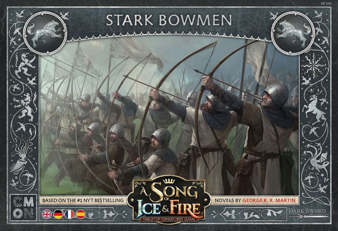 A Song Of Ice And Fire Stark Bowmen (DE/EN/ES/FR) CMON Westeros