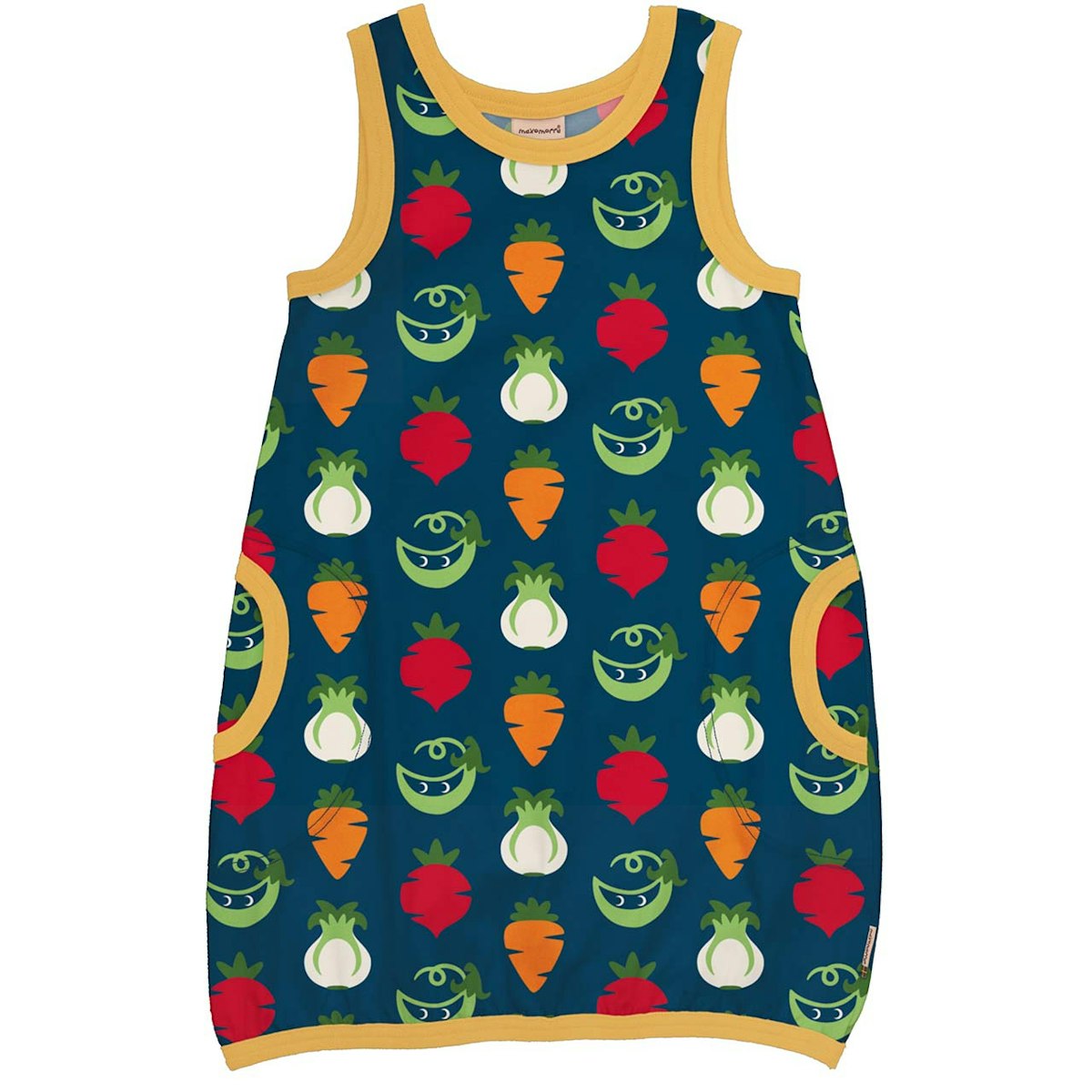Ärmelloses Ballonkleid Gemüse navy 110/116 Ärmelloses Ballonkleid Gemüse navy 110/116