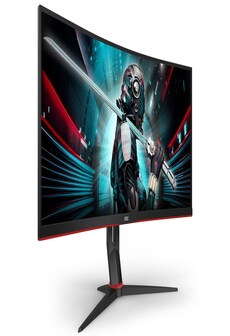 AOC Monitor CU34G2X/BK 34 cale VA 144Hz 1ms HDMIx2 DP regulacja wysokości