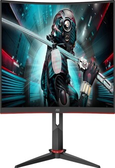 AOC Monitor gamingowy CQ27G2U/BK 27 cali VA 144Hz Curved HDMIx2 DPx2 Pivot