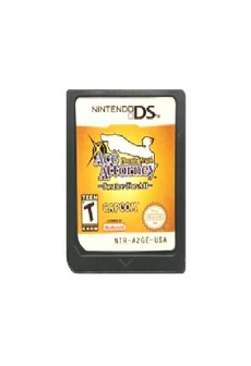 Ace Attorney Justice For All Game for DS 3DS 2DS US Version (Reproduction) Nintendo 3DS