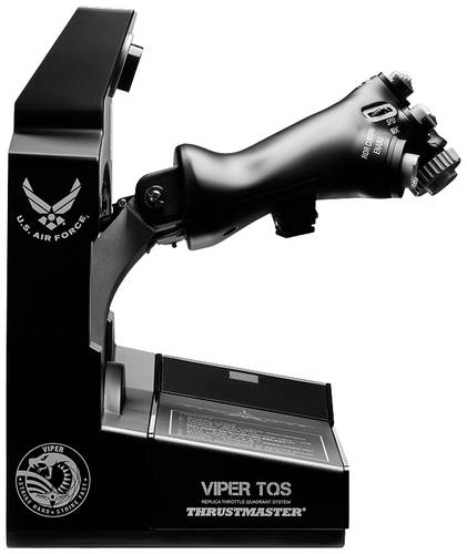 Thrustmaster VIPER TQS Flugsimulator-Schubhebel-System PC Schwarz von Thrustmaster