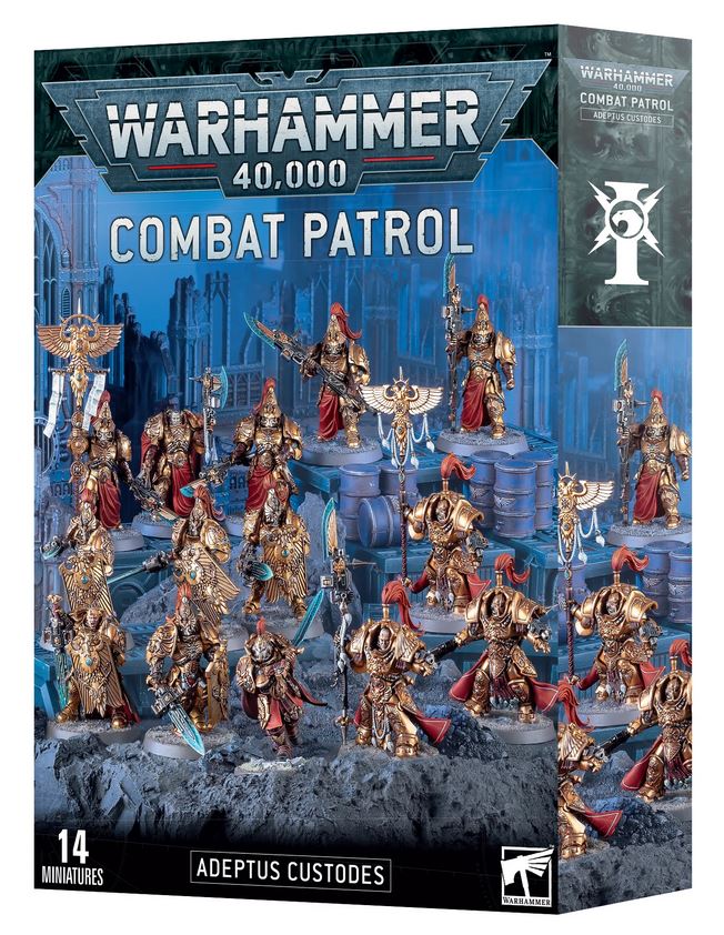 Adeptus Custodes Combat Patrol Games Workshop 40k Custodian Armee Army W40k