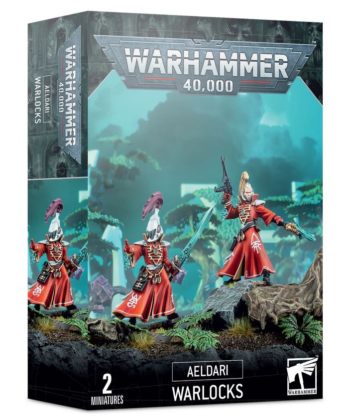 Aeldari Warlocks Games Workshop Warhammer 40k Craftworlds Eldar Runenleser