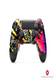 AimControllers Custom Dualshock 4 CamoColor with 4 paddles at the back