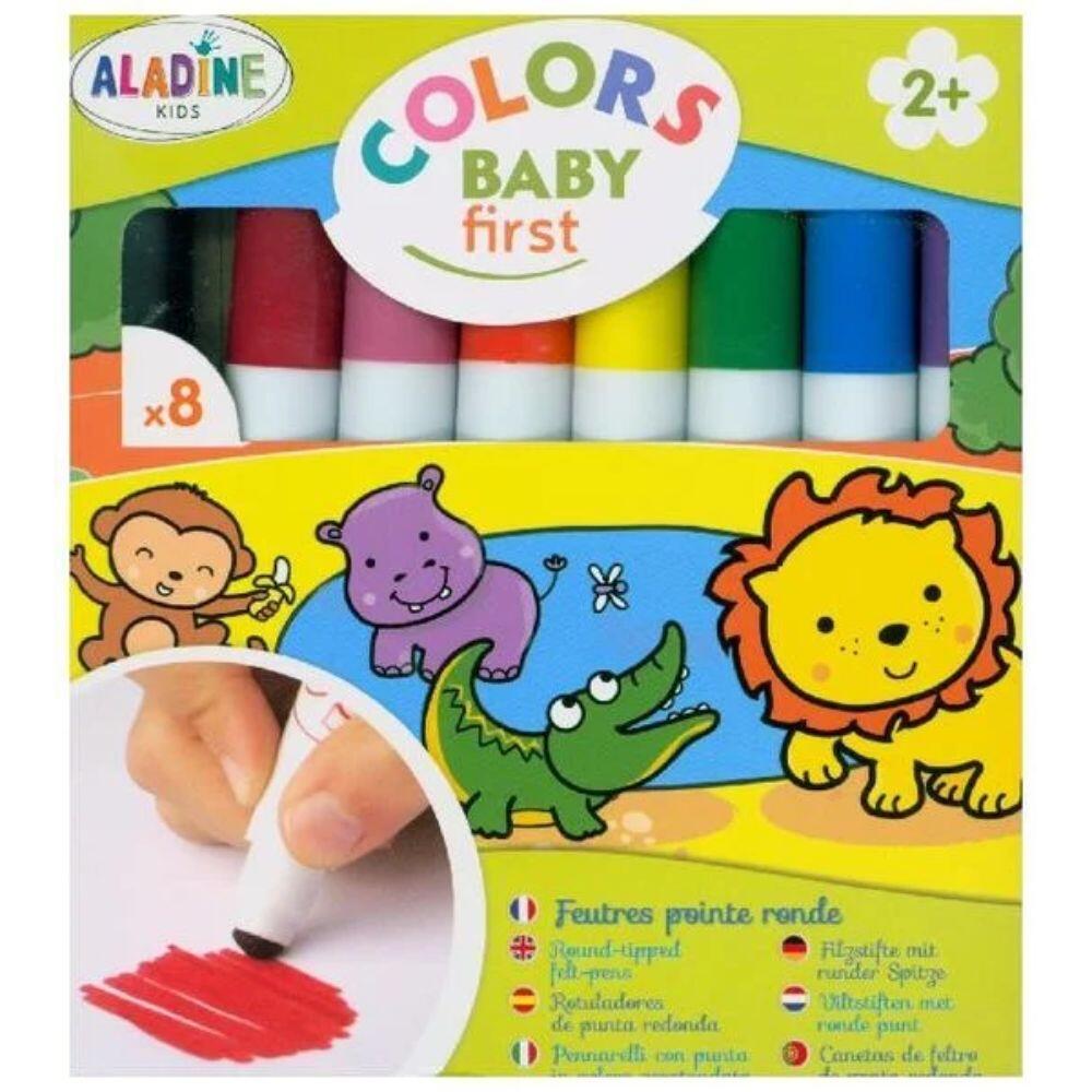 Aladine - 8 Filzstifte Baby Aladine - 8 Filzstifte Baby