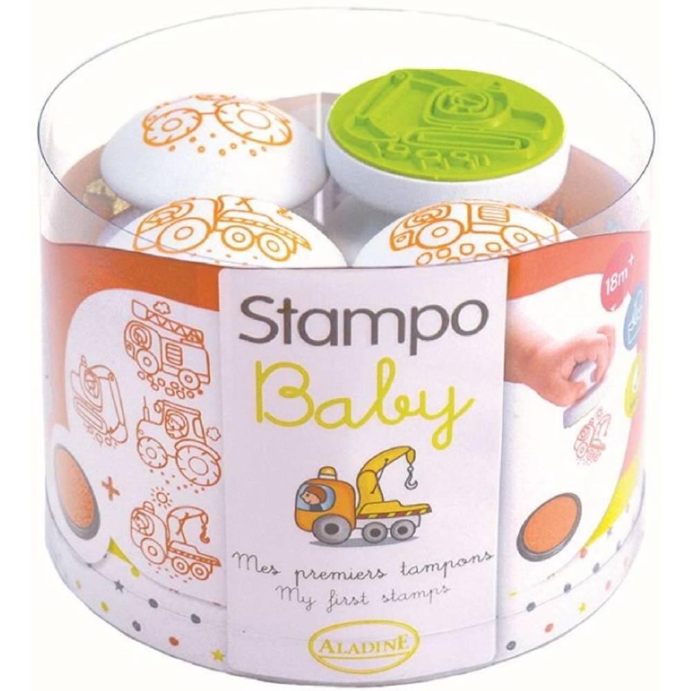 Aladine - Baby Stempel Baumaschinen Aladine - Baby Stempel Baumaschinen