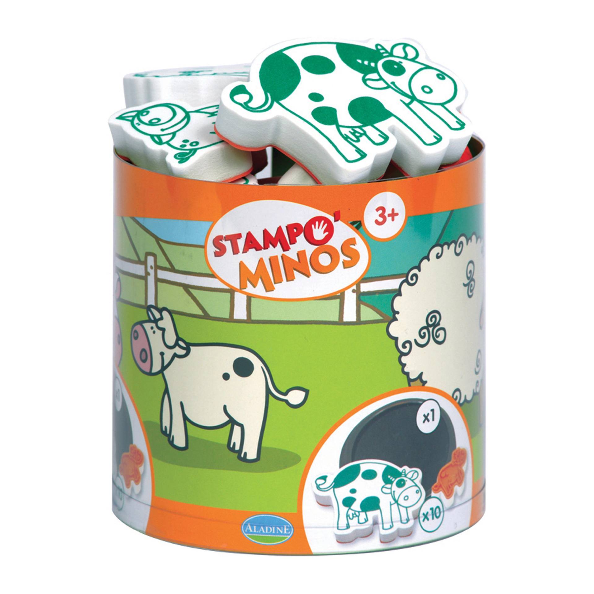 Aladine - Kinder Stempel Minos Bauernhof Aladine - Kinder Stempel Minos Bauernhof