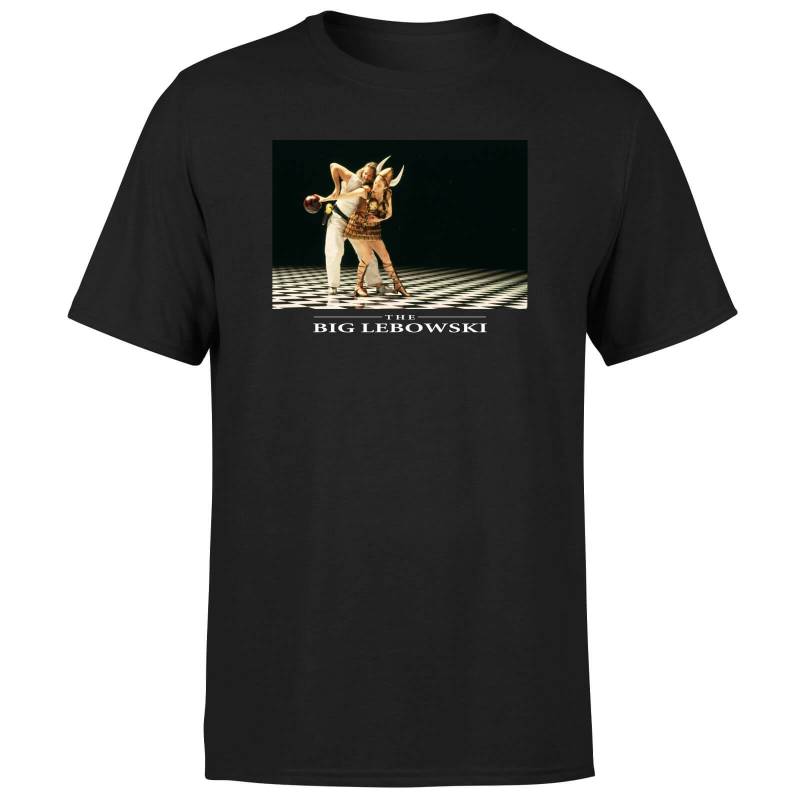 Big Lebowski Bowling Dance Unisex T-Shirt - Black - L