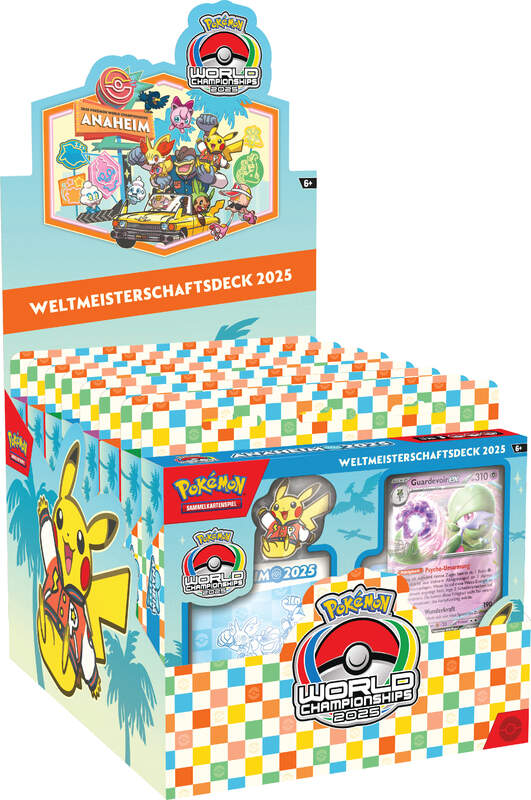 Amigo - Amigo – Pokémon Sammelkarten Weltmeisterschaftsdeck 2025, verschiedene Decks Amigo - Amigo – Pokémon Sammelkarten Weltmeisterschaftsdeck 2025, verschiedene Decks