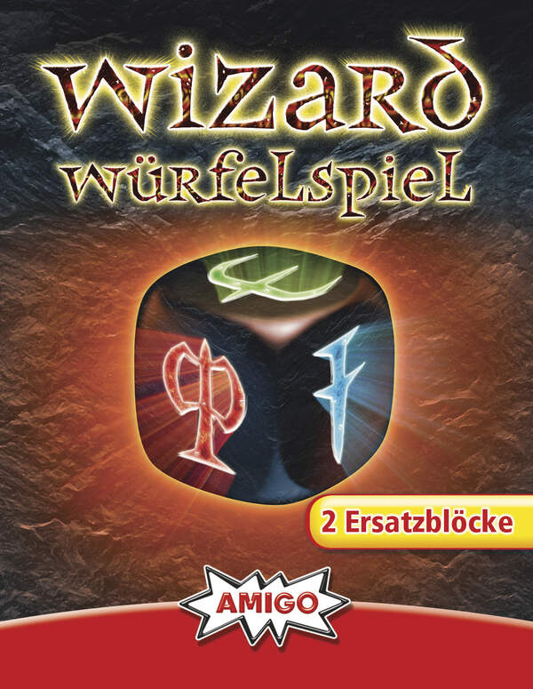 Amigo - Wizard / Würfelspiel / Ersatzblöcke Amigo - Wizard / Würfelspiel / Ersatzblöcke