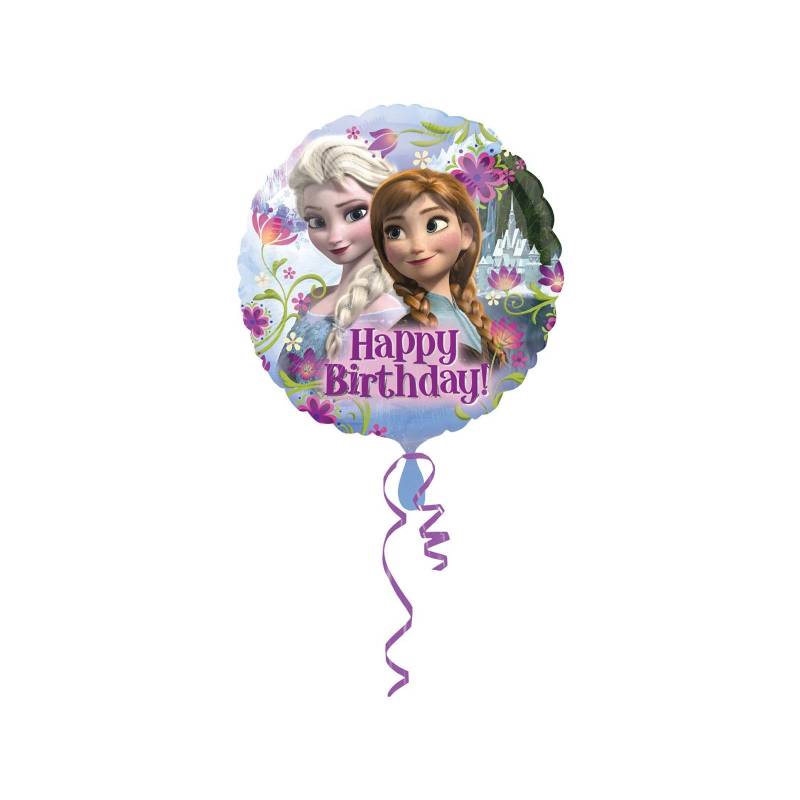 Amscan - Folienballon "Happy Birthday Frozen" (5)