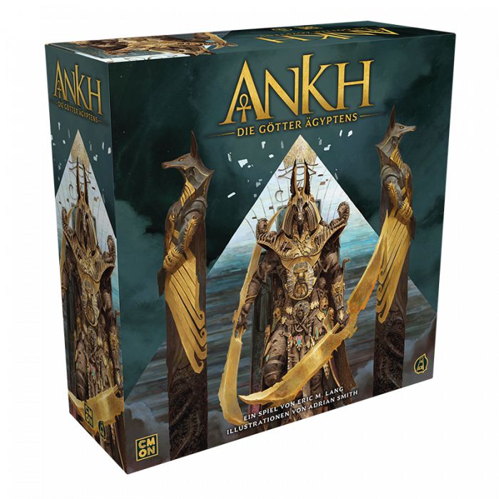 Ankh Die Götter Ägyptens Grundspiel (Deutsch) CMON Brettspiel Strategiespiel