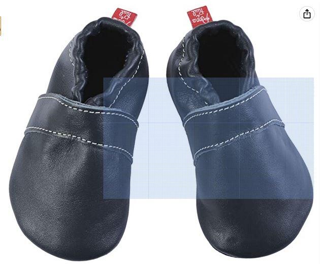 Anna und Paul - Krabbelschuhe uni marine M Anna und Paul - Krabbelschuhe uni marine M