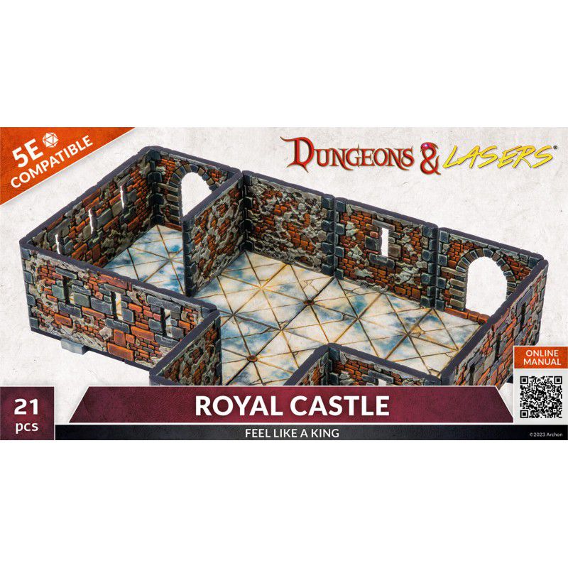 Archon Studio Dungeons & Lasers Royal Castle Gelände D&L Terrain DNL0050