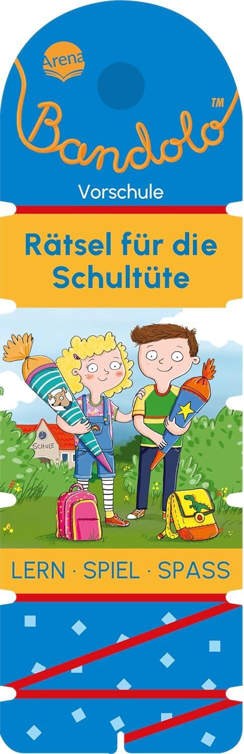 Arena Verlag - Bandolo. Rätsel für die Schultüte Arena Verlag - Bandolo. Rätsel für die Schultüte