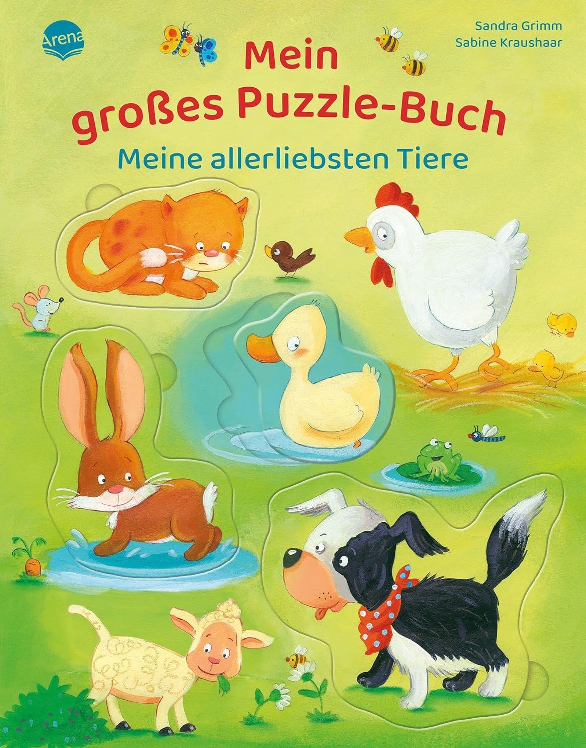 Arena Verlag - Mein großes Puzzle-Buch - Meine allerliebsten Tiere Arena Verlag - Mein großes Puzzle-Buch - Meine allerliebsten Tiere