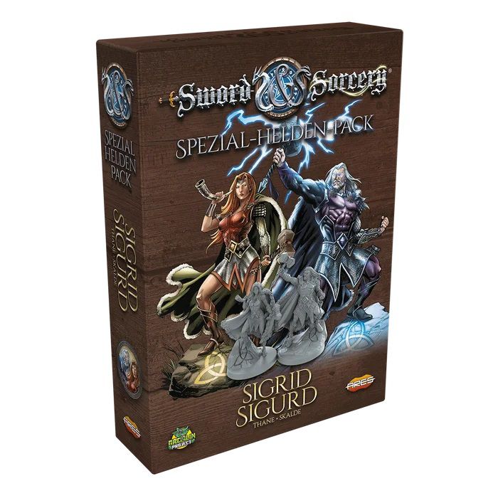 Ares Sword & Sorcery Die Alten Chroniken Sigrid/Sigurd DE Brettspiel