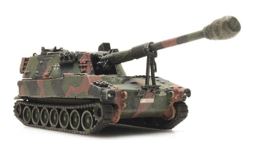 Artitec M109 A3G Flecktarnung Eisenbahntransport H0 Modelleisenbahn Artitec M109 A3G Flecktarnung Eisenbahntransport H0 Modelleisenbahn