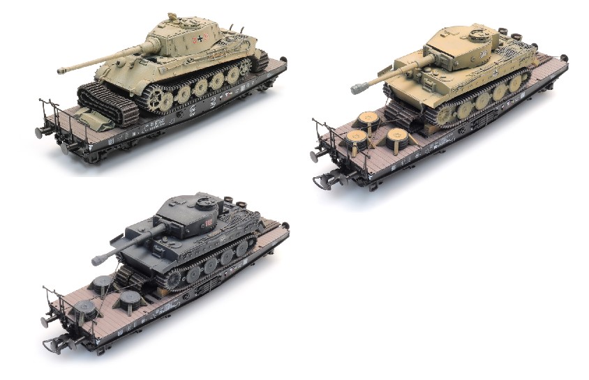 Artitec Militärtransport "Tiger" DR Epoche II H0 Modelleisenbahn Artitec Militärtransport "Tiger" DR Epoche II H0 Modelleisenbahn