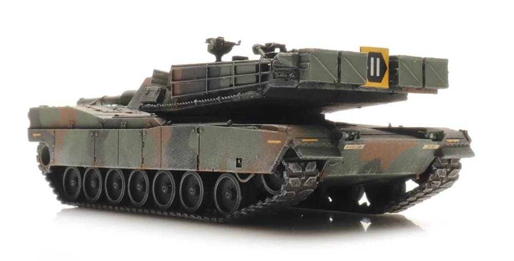 Artitec US M1A1 Abrams NATO camo train load H0 Modelleisenbahn Artitec US M1A1 Abrams NATO camo train load H0 Modelleisenbahn