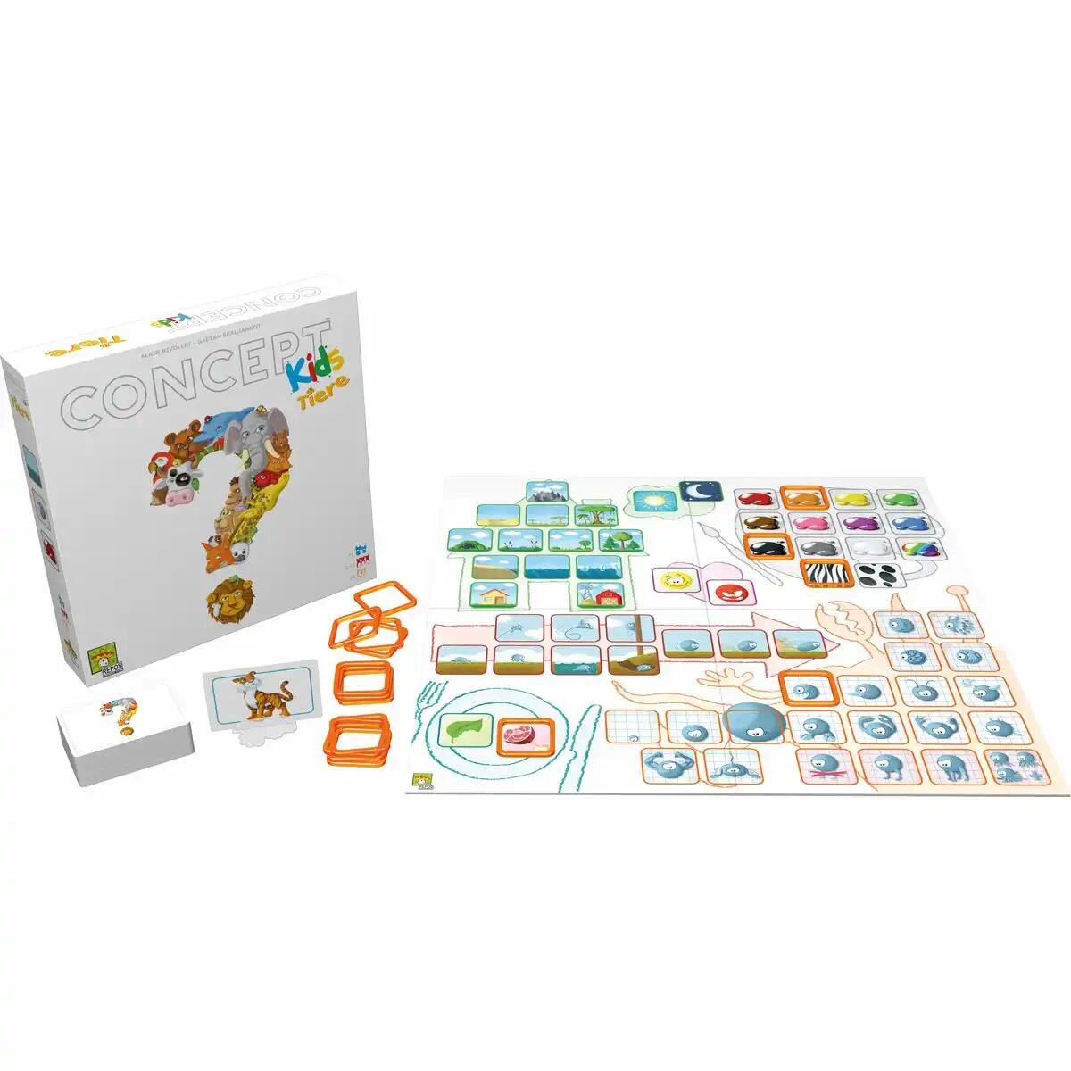 Asmodee - Concept Kids Tiere – Brettspiel von Repos Production Asmodee - Concept Kids Tiere – Brettspiel von Repos Production
