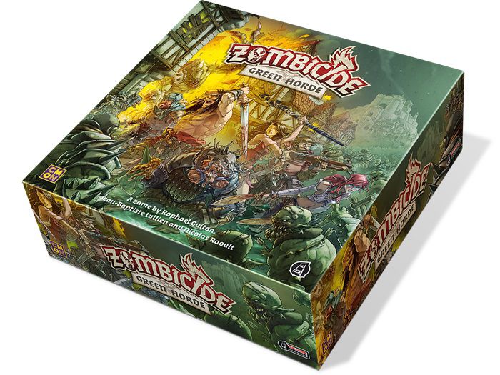 Asmodee Zombicide Green Horde (Deutsch) Guillotine Games Zombies