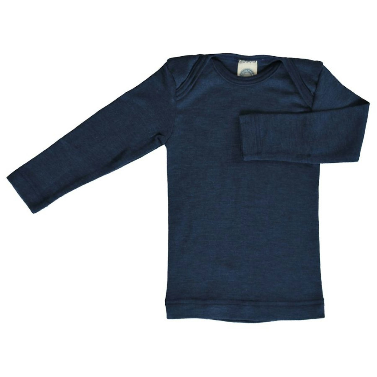 Atmungsaktives Wolle Seide Shirt marine 98/104 Atmungsaktives Wolle Seide Shirt marine 98/104