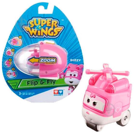 Auldey YW710664 - Super Wings Flip &'Fly Dizzy