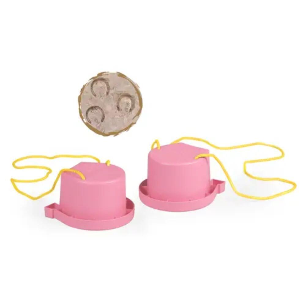 Aurich - Hufeisen Topfstelzen, 2 Stück, rosa Aurich - Hufeisen Topfstelzen, 2 Stück, rosa