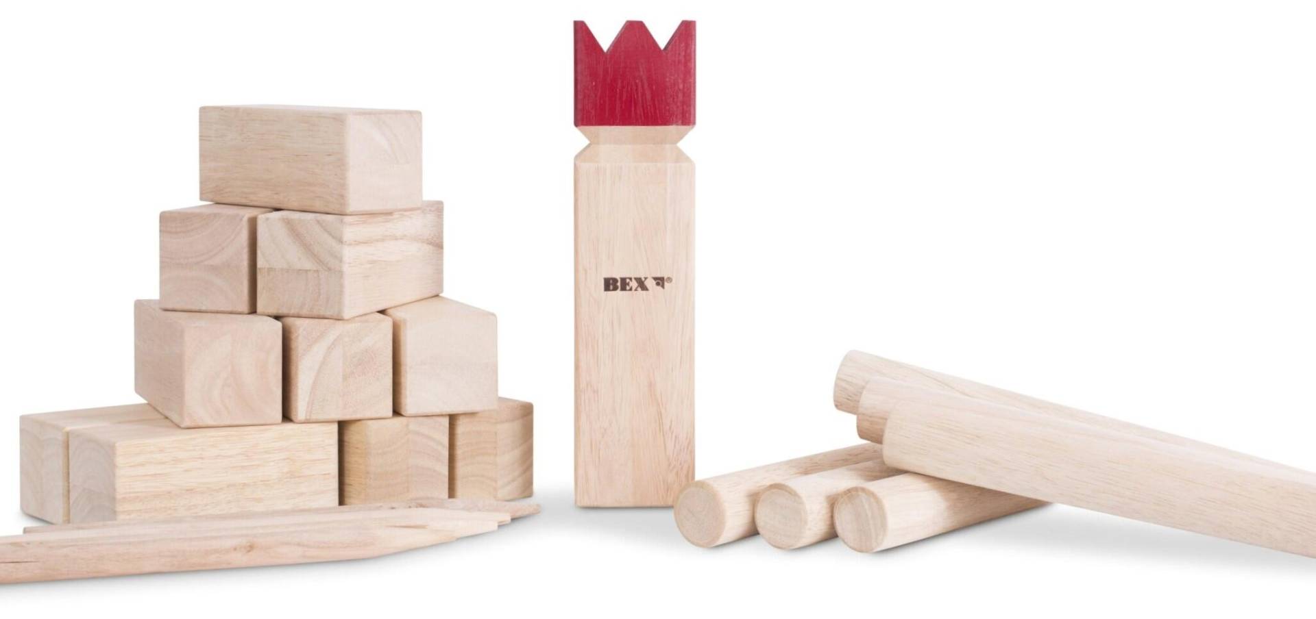 Aurich - Schweden-Schach Red King Rubberwood Aurich - Schweden-Schach Red King Rubberwood