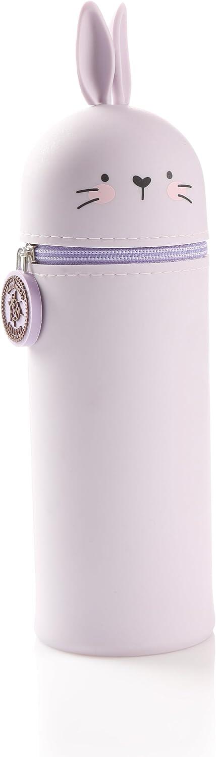 BELLTRADE Silikon Federmäppchen Sweet Animal Hase violett BELLTRADE Silikon Federmäppchen Sweet Animal Hase violett