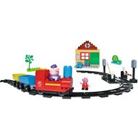 BIG 800057166 BIG Bloxx Peppa Pig Bahnset Bausteine von BIG