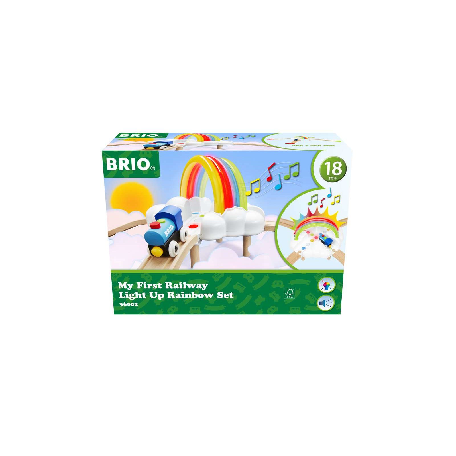 BRIO - Mein erstes BRIO Bahn Regenbogen-Set