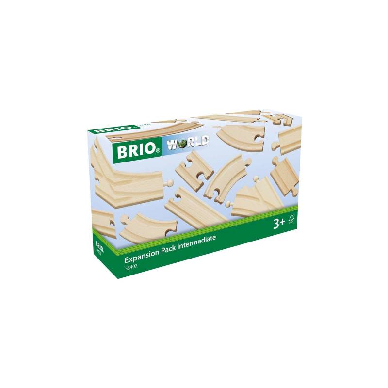 BRIO - Mittleres Schienensortiment