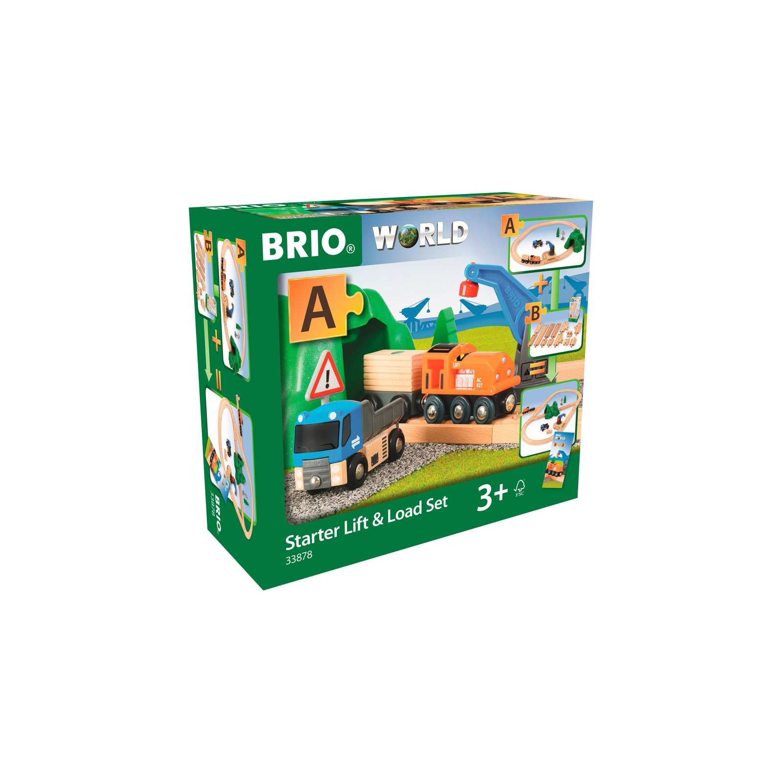 BRIO - Starterset Güterzug mit Kran