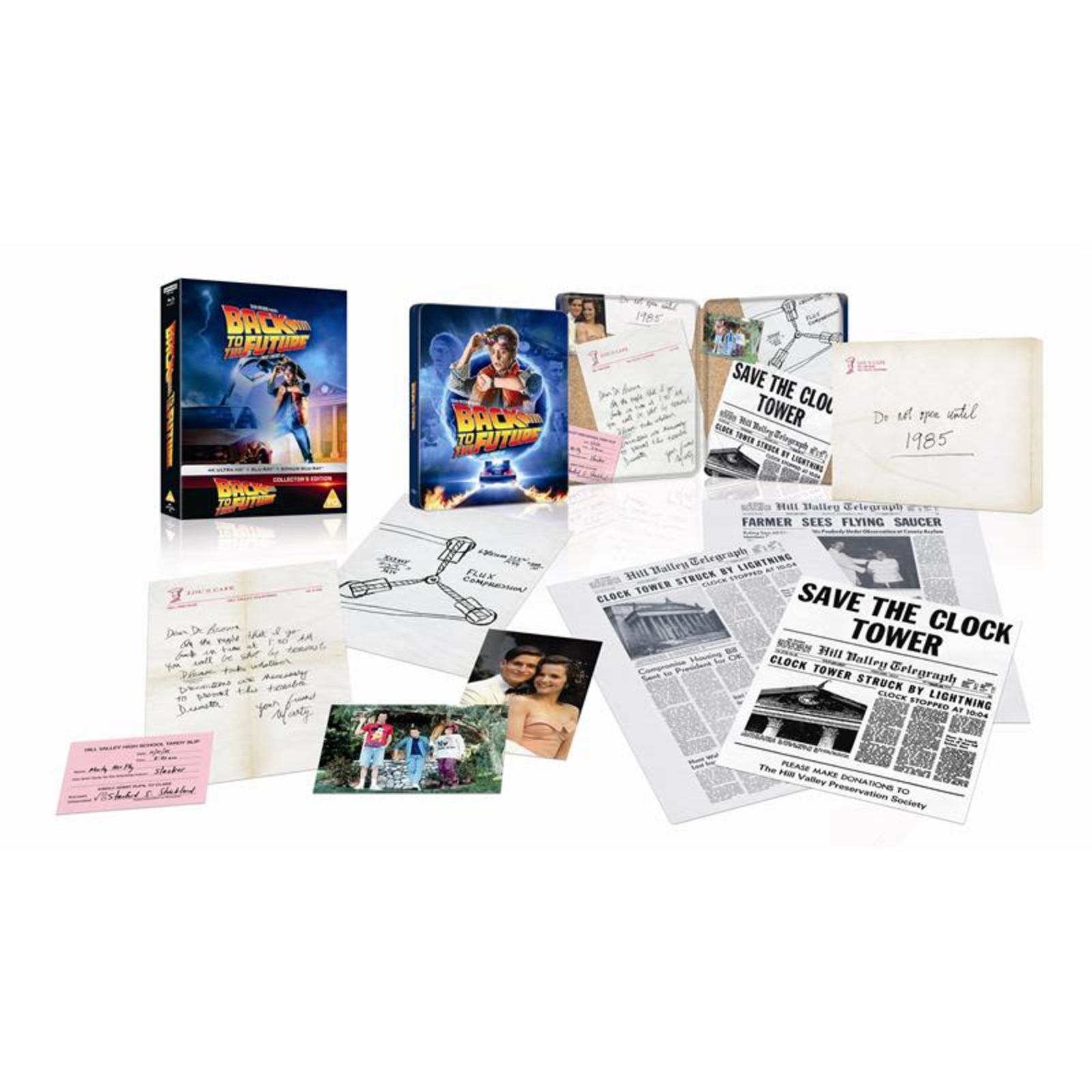 Back to the Future 4K Ultra HD & Blu-Ray Steelbook Back to the Future 4K Ultra HD & Blu-Ray Steelbook