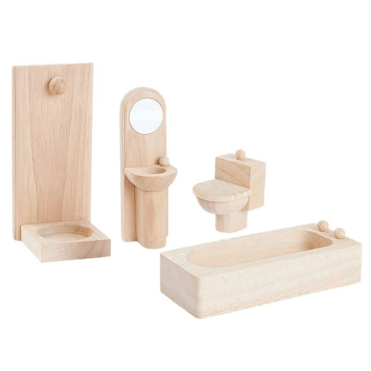 Badezimmer naturbelassen Puppenhaus Möbel Badezimmer naturbelassen Puppenhaus Möbel