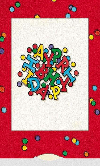 Bärenpresse - Lebende Karte Happy Birthday Ball Bärenpresse - Lebende Karte Happy Birthday Ball