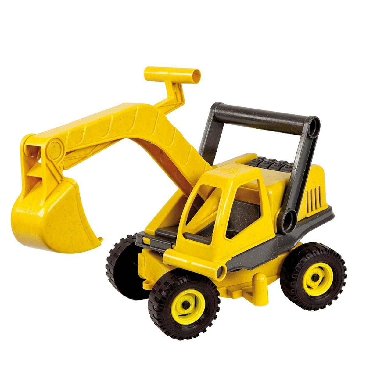 Bagger Kunststoff Holz Gemisch - verzinkte Stahlachsen Bagger Kunststoff Holz Gemisch - verzinkte Stahlachsen