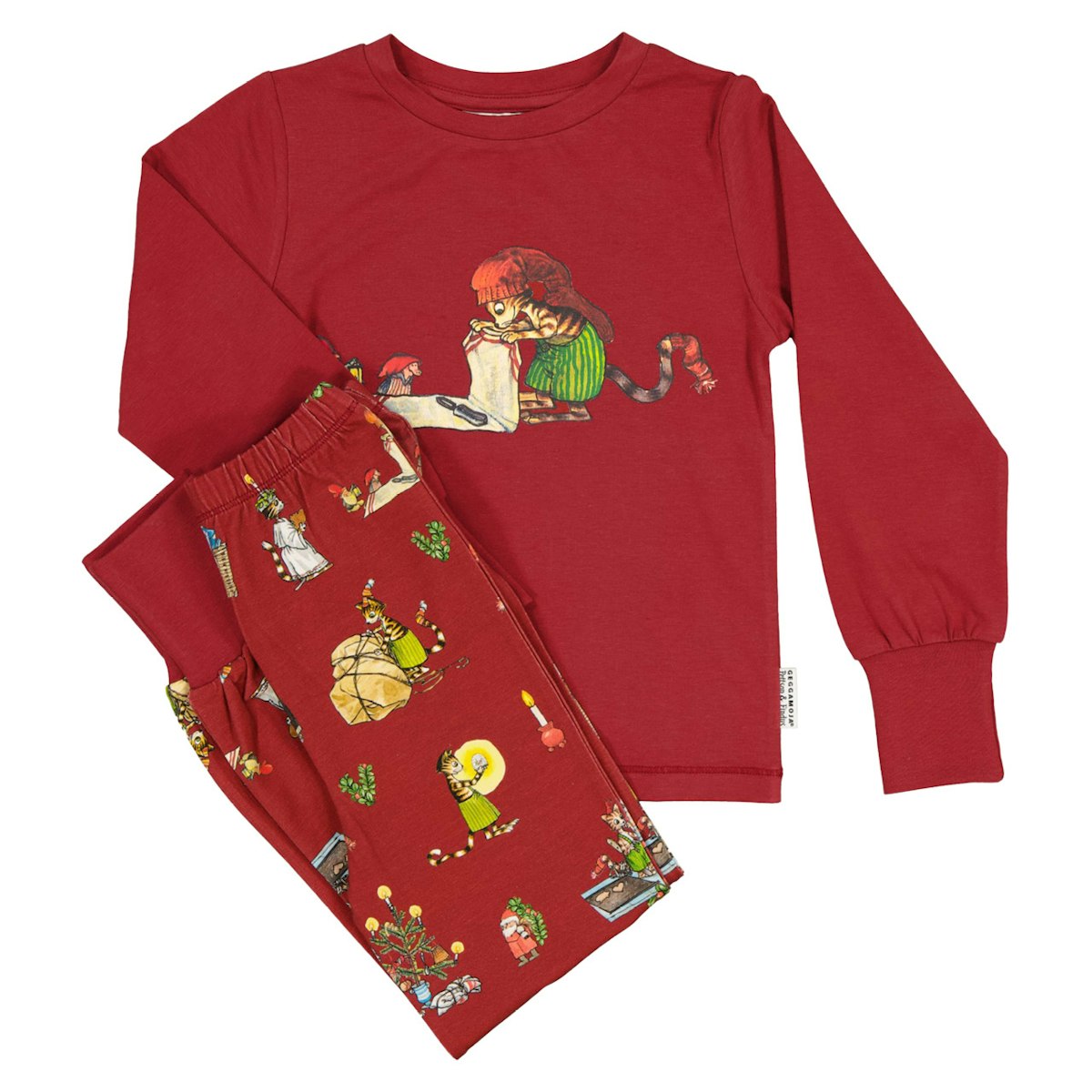 Bambus Langarmschlafanzug Petterson & Findus 2 Teile 134/140 Bambus Langarmschlafanzug Petterson & Findus 2 Teile 134/140