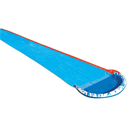 BANZAI Rutschmatte Wasserrutsche Pool mit Wasserstrahl 488 cm L x 71 cm W von BANZAI