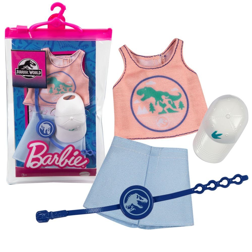 Barbie | Jurassic World | Mattel | Mode Puppen-Kleidung