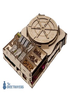 Barrage + optional 4 construction wheels set Organizer Insert