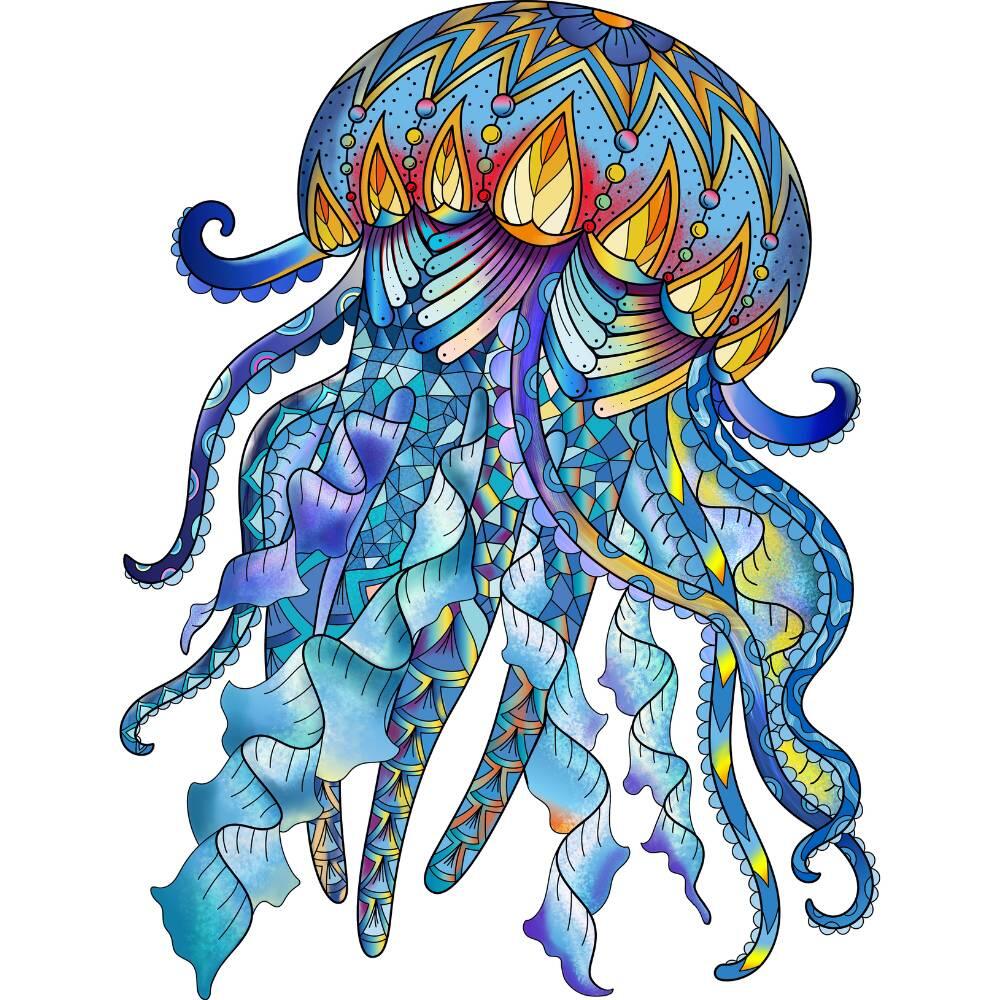 Bartl - Holzpuzzle Qualle Bartl - Holzpuzzle Qualle