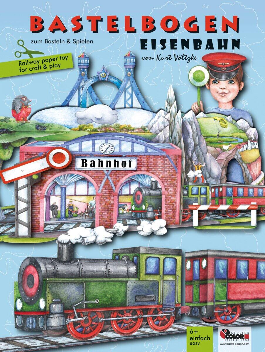 Bastelbogen Eisenbahn Bastelbogen Eisenbahn