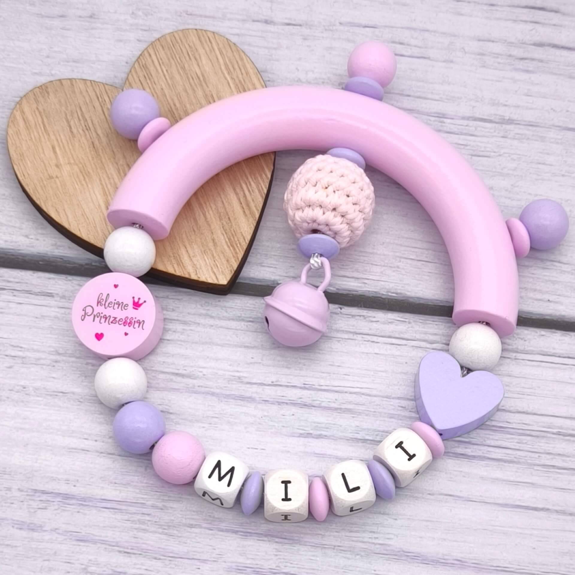 Bastelset Greifling Kleine Prinzessin - rosa Bastelset Greifling Kleine Prinzessin - rosa