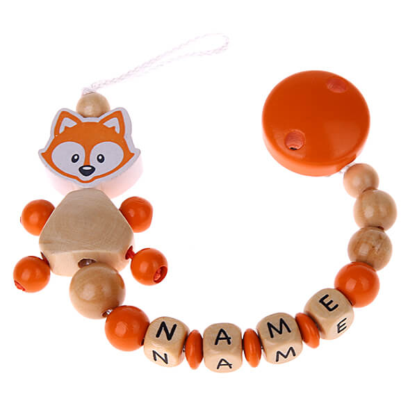 Bastelset Schnullerkette Fuchs mandarin Bastelset Bastelset Schnullerkette Fuchs mandarin Bastelset